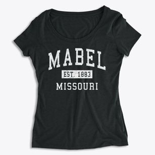Mabel Missouri Classic Established Women's Premium Scoop Neck