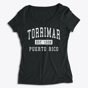 Torrimar Puerto Rico Classic Established Women's Premium Scoop Neck