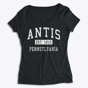 Antis Pennsylvania Classic Established Women's Premium Scoop Neck