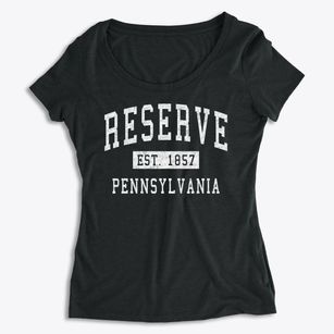 Reserve Pennsylvania Classic Established Women's Premium Scoop Neck