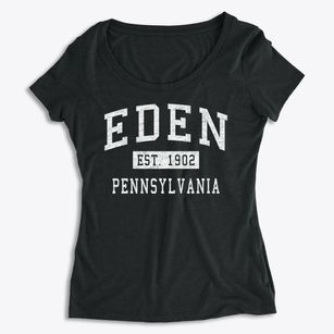 Eden Pennsylvania Classic Established Women's Premium Scoop Neck