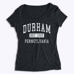 Durham Pennsylvania Classic Established Women's Premium Scoop Neck