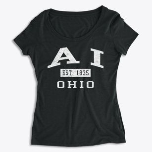 Ai Ohio Classic Established Women's Premium Scoop Neck