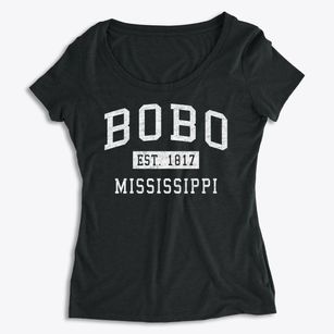 Bobo Mississippi Classic Established Women's Premium Scoop Neck