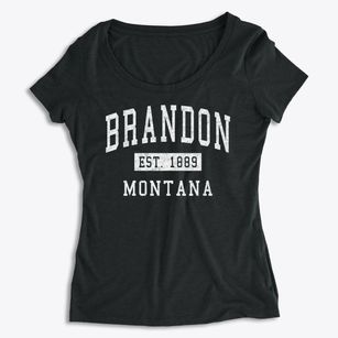 Brandon Montana Classic Established Women's Premium Scoop Neck