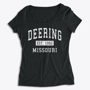 Deering Missouri Classic Established Women's Premium Scoop Neck