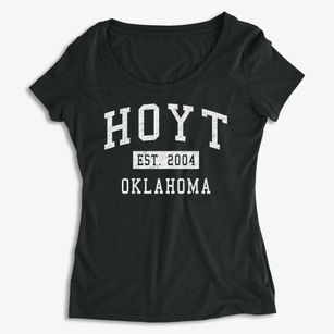 Hoyt Oklahoma Classic Established Women's Premium Scoop Neck