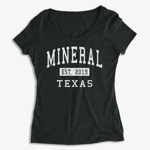 Mineral Texas Classic Established Women's Premium Scoop Neck