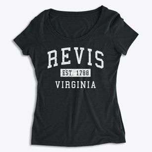 Revis Virginia Classic Established Women's Premium Scoop Neck