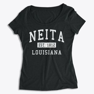 Neita Louisiana Classic Established Women's Premium Scoop Neck
