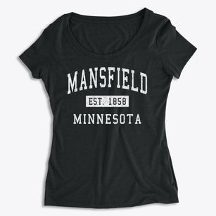 Mansfield Minnesota Classic Established Women's Premium Scoop Neck