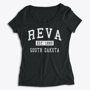 Reva South Dakota Classic Established Women's Premium Scoop Neck