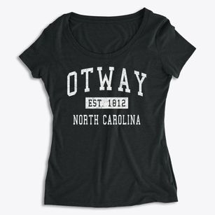 Otway North Carolina Classic Established Women's Premium Scoop Neck