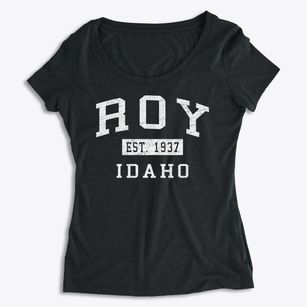 Roy Idaho Classic Established Women's Premium Scoop Neck
