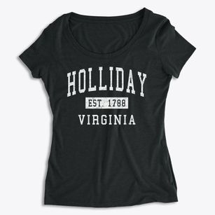 Holliday Virginia Classic Established Women's Premium Scoop Neck