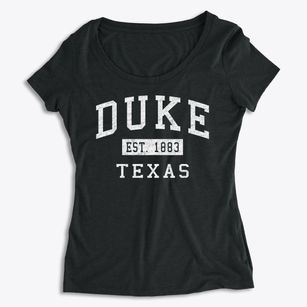 Duke Texas Classic Established Women's Premium Scoop Neck