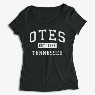 Otes Tennessee Classic Established Women's Premium Scoop Neck