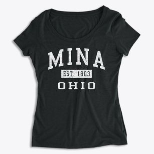 Mina Ohio Classic Established Women's Premium Scoop Neck