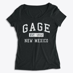 Gage New Mexico Classic Established Women's Premium Scoop Neck