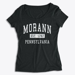 Morann Pennsylvania Classic Established Women's Premium Scoop Neck