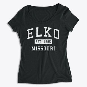 Elko Missouri Classic Established Women's Premium Scoop Neck