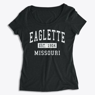 Eaglette Missouri Classic Established Women's Premium Scoop Neck