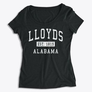 Lloyds Alabama Classic Established Women's Premium Scoop Neck