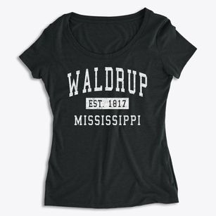 Waldrup Mississippi Classic Established Women's Premium Scoop Neck