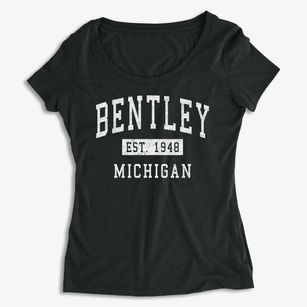 Bentley Michigan Classic Established Women's Premium Scoop Neck