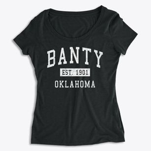 Banty Oklahoma Classic Established Women's Premium Scoop Neck
