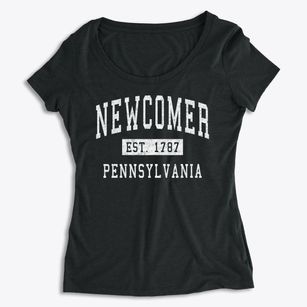 Newcomer Pennsylvania Classic Established Women's Premium Scoop Neck