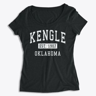 Kengle Oklahoma Classic Established Women's Premium Scoop Neck