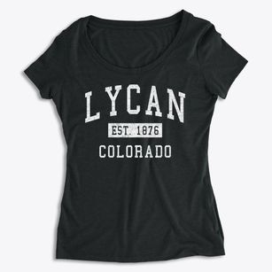 Lycan Colorado Classic Established Women's Premium Scoop Neck