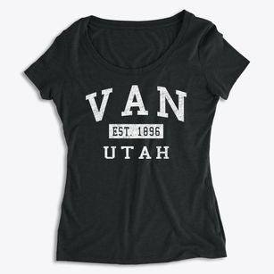 Van Utah Classic Established Women's Premium Scoop Neck