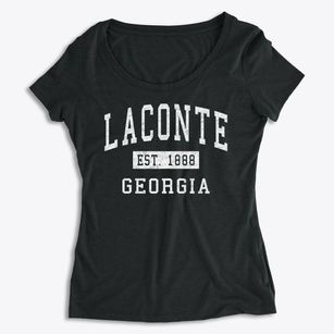 Laconte Georgia Classic Established Women's Premium Scoop Neck