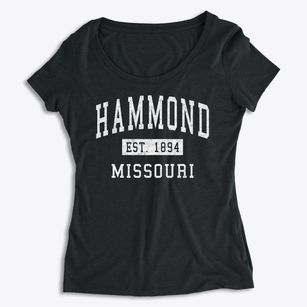 Hammond Missouri Classic Established Women's Premium Scoop Neck