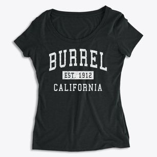 Burrel California Classic Established Women's Premium Scoop Neck