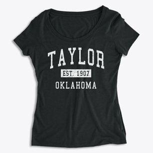 Taylor Oklahoma Classic Established Women's Premium Scoop Neck