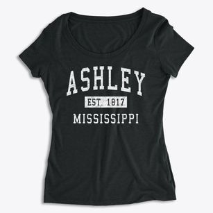 Ashley Mississippi Classic Established Women's Premium Scoop Neck