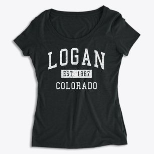 Logan Colorado Classic Established Women's Premium Scoop Neck