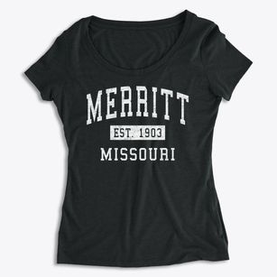 Merritt Missouri Classic Established Women's Premium Scoop Neck