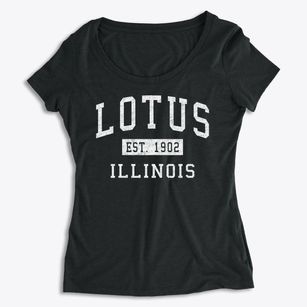 Lotus Illinois Classic Established Women's Premium Scoop Neck