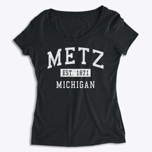 Metz Michigan Classic Established Women's Premium Scoop Neck