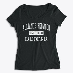 Alliance Redwood California Classic Established Women's Premium Scoop Neck