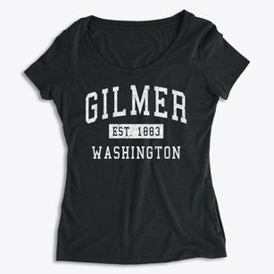 Gilmer Washington Classic Established Women's Premium Scoop Neck