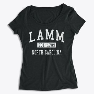 Lamm North Carolina Classic Established Women's Premium Scoop Neck