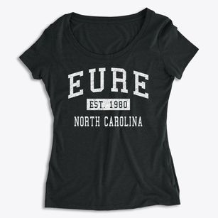 Eure North Carolina Classic Established Women's Premium Scoop Neck