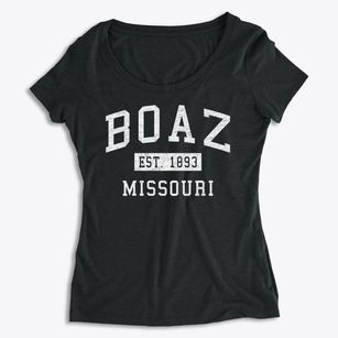 Boaz Missouri Classic Established Women's Premium Scoop Neck