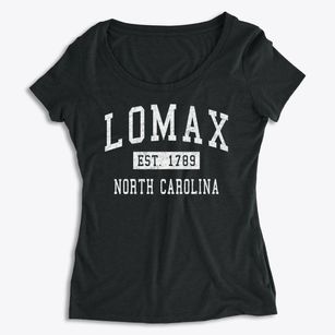 Lomax North Carolina Classic Established Women's Premium Scoop Neck