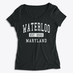 Waterloo Maryland Classic Established Women's Premium Scoop Neck
